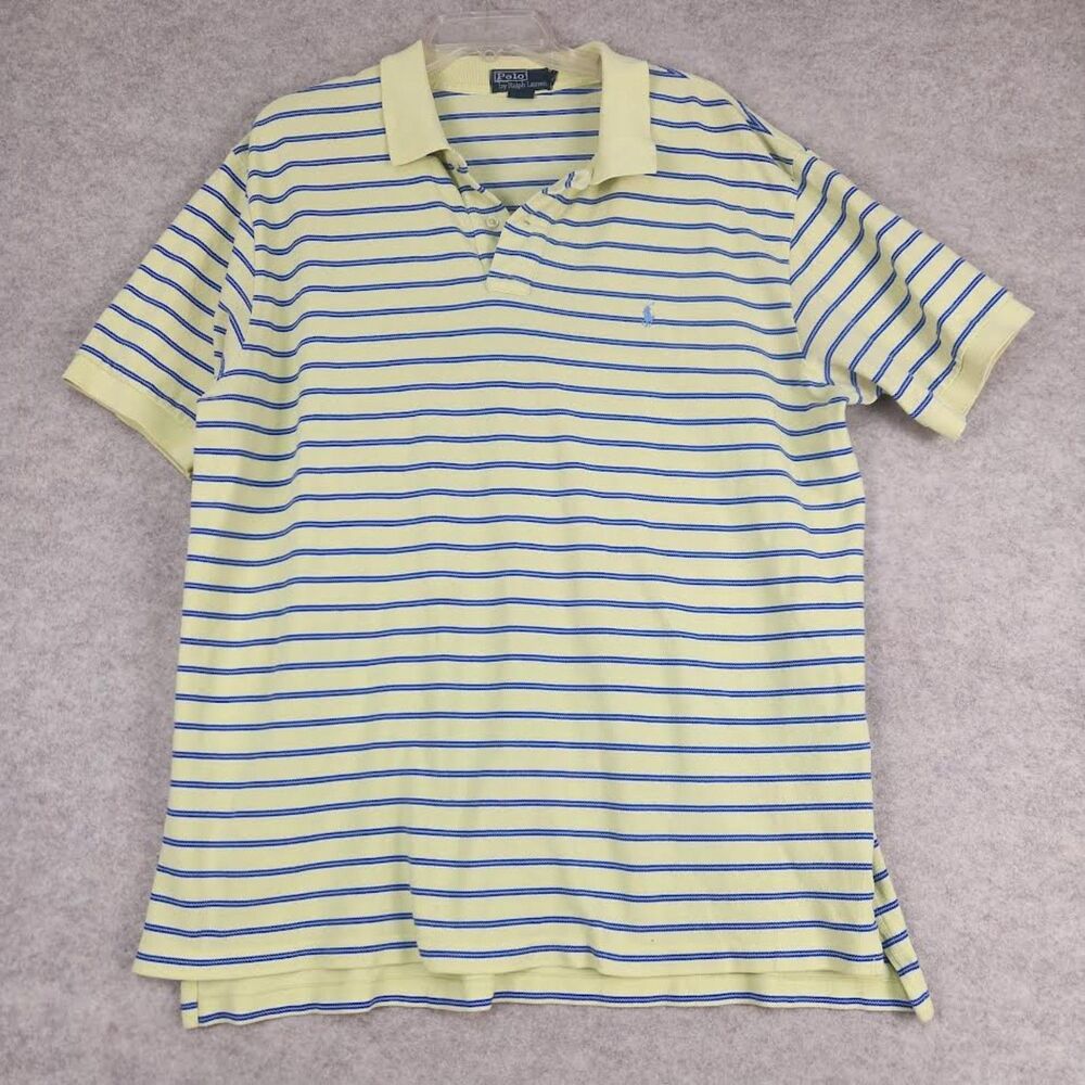 Polo Ralph Lauren Men's Striped Shirt Size XL Preppy Minimalist